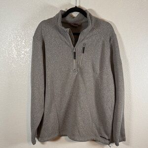 Merrell Gray 1/4 Zip Sweater Fleece Outdoor Classic Size XXL
